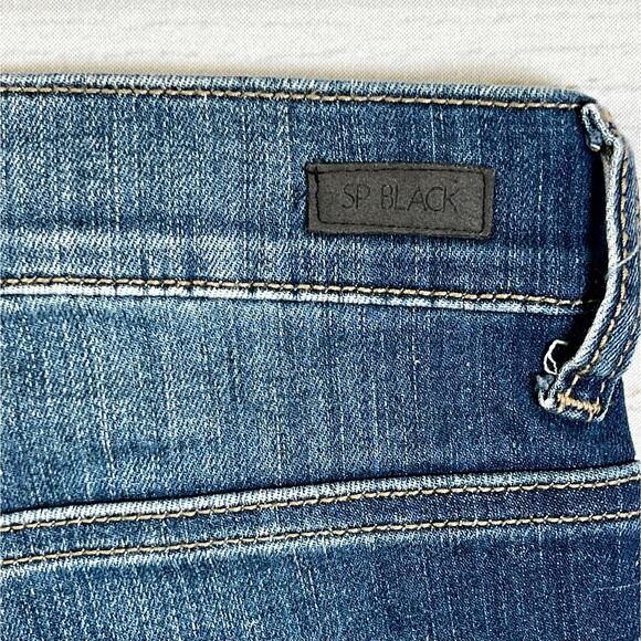 SP Black Label Women's High Rise Skinny Jeans 27 Blue Dark Wash P9585ML Casual - Picture 4 of 8